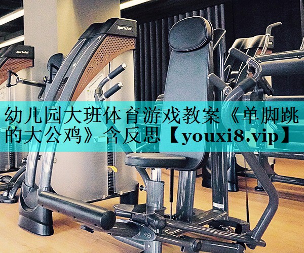 幼儿园大班体育游戏教案《单脚跳的大公鸡》含反思